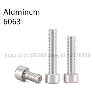 Aluminum Alloy 6063 Hex Socket Bolts Cap Head Screws 4# 6# - CN