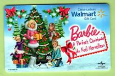 WALMART ( Canada ) Barbie A Perfect Christmas 2011 Gift Card ( $0 )