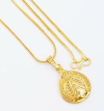 Indian Bollywood Jewelry Gold Plated Necklace Chain Light Mala Fashion Pendent 5