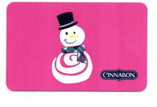Cinnabon Smiling Snowman Gift Card No $ Value Collectible