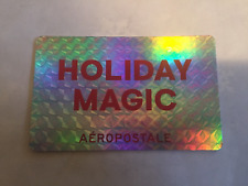 AEROPOSTALE Holiday Magic ( 2023 ) Holographic Foil Gift Card ( $0 )