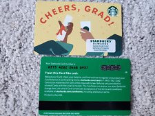 2024 Starbucks CHEERS, GRAD! mag strip gift card series #6315 - USA cards