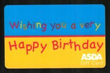 ASDA ( UK ) Wishing You a Very Happy Birthday 2010 Gift Card ( $0 )