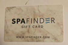 SPAFINDER Gift Card Expires 06/2027 Spa Finder - No $ Value on card