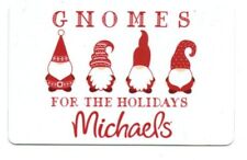 Michaels Gnomes For The Holidays Gift Card No $ Value Collectible