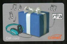 COMET ( UK ) Gift Box and Headphones 2011 Gift Card ( $0 )