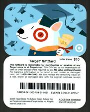 TARGET Bullseye the Graduate ( 2006 ) Gift Card ( $0 ) V2 - RARE