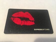 EXPRESS Lipstick Lips ( 2006 ) Foil Gift Card ( $0 )