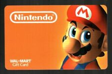 WALMART Nintendo, Mario ( 2005 ) Gift Card ( $0 )