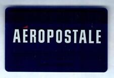 AEROPOSTALE White Logo Over Dark Blue ( 2003 ) Gift Card ( $0 ) RARE