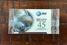 AT&T PrePaid Phone Card card - 45 minutes