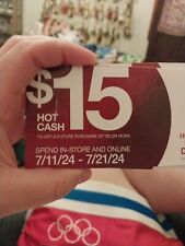 Hot Topic Hotcash 7/11/24 - 7/21/24 Coupon $15 Off $30 Instore/Online