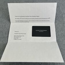 Eileen Fisher Gift Card Clothing Store $105 Balance RENEW