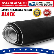 Headliner Fabric Foam Backed Suede Match Car Roof Liner Sag Upholstery 80x60""