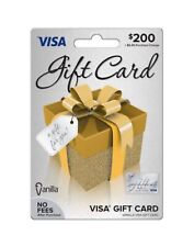 $200 Visa Gift Card - FAST FREE SHIPPING
