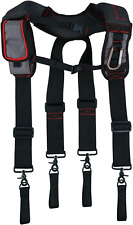 15-214 Trigger Snap Hook End Construction Work Suspender with Gel Pad Detachable