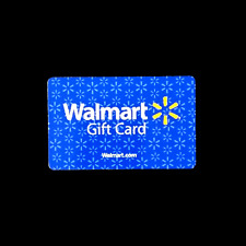 Walmart Logo NEW COLLECTIBLE GIFT CARD $0 #8745