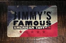 $25 Jimmy’s Famous American Tavern gift card
