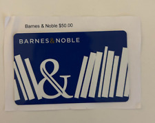 $50 Barnes and Noble Gift Card for 45$ - Immediate Delivery