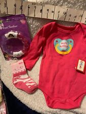 7- pc. Baby Girl Items new & preowned.