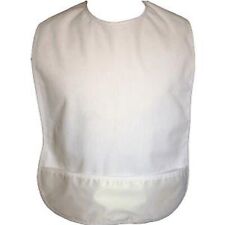 IND Cardinal Health Essentials™ Adult Terry Bib, White - Sterling Heights - US