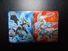 Pokemon Prepaid Gift Card Nintendo Reshiram Zekrom #2506 PLAY