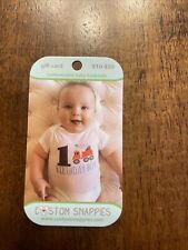 $50 Custom snappies gift card Customsnappies.com