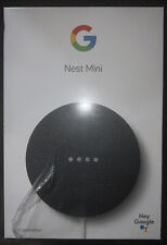 Google Nest Mini 2nd Gen Smart Home Speaker w/ Google Assistant Charcoal - New - Kennesaw - US