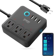 Gosund Smart Power Strip Plug 3 USB 3 Charging Port Work With Alexa Google Home - US