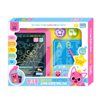 Pinkfong Color LCD Smart Drawing Pad Kid Toy Gift - KR