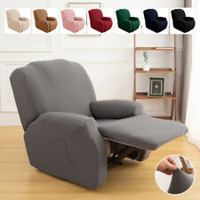 Stretch Recliner Chair Covers Elastic Armchair Lounge Couch Cover Sofa Slipcover