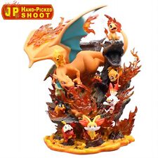 Anime Pet Elfin Fire Gosanke Whole Family Big Smart 32cm Figure Statue Toy - CN