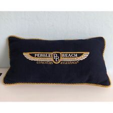Pebble Beach Concurs D'Elegance Decorative Small Pillow Wool Automotive