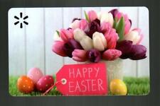 WALMART Happy Easter, Eggs and Tulips ( 2021 ) Gift Card ( $0 )
