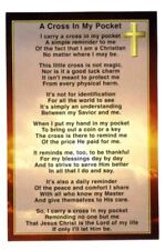 Cross in My Pocket Prayer Cards Package of 100