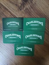 Charleston's Restaurant Cards Tot $88.06 Selling@$70.00 Or Best Offer FREE SHIPP
