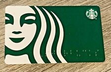 Starbucks Siren Design Braille Gift Card - Year 2019 - NEW, Never Used