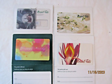 (4) Marshalls Field's Retail Store Collectible Gift Cards