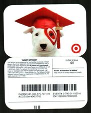 TARGET Bullseye the Graduate ( 2011 ) Gift Card ( $0 ) - RARE