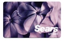 Sears 2005 Purple Flowers Gift Card No $ Value Collectible