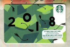 STARBUCKS Graduation 2018 ( 2017 ) Gift Card ( $0 )