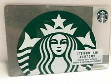 RARE Marker 2017 Starbucks SIREN SILVER Sparkle Card, NEW, no funds, no swipe