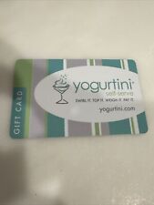 Yogurtini $5 Gift Card