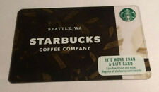 *STARBUCKS* Card-NEW Never Been Used Brown 'Seattle, WA' 2017 Card NO $ Value