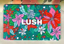 LUSH Poinsettia Flowers Gift Card ( $0 )