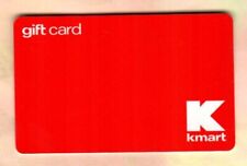 KMART Classic Logo, White on Red ( 2006 ) Gift Card ( $0 )