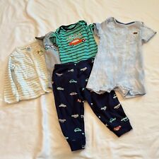 BABY BOY LOT OF 5 clothing items carters seven 7 for all mankind size 12 months