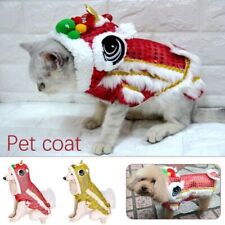 Cloth Dance Lion Dragon Pet Costume Gold New Year Cat Dog Clothes - Toronto - Canada