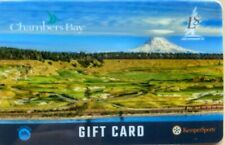 Chambers Bay golf course gift card