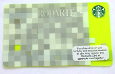 STARBUCKS Gift Card 2012 Rodarte + Collectible - No Value - I Combine Shipping